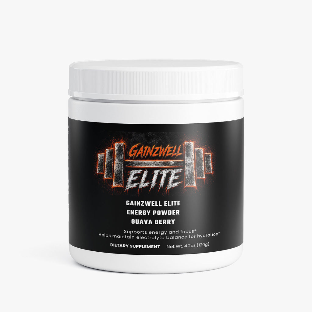 Gainzwell Elite Energy Powder (Guava Berry) Bundle