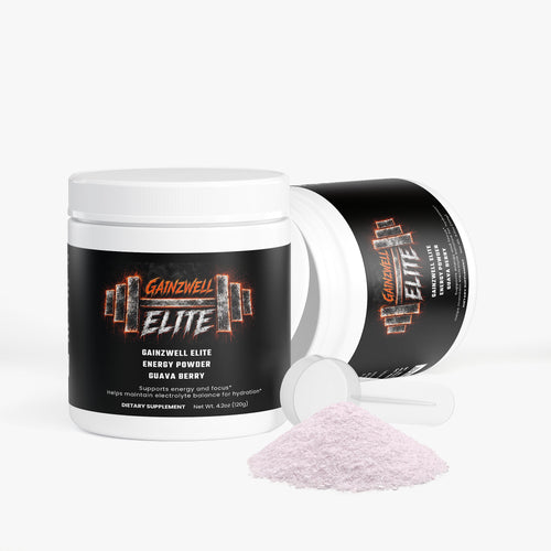 Gainzwell Elite Energy Powder (Guava Berry) Bundle