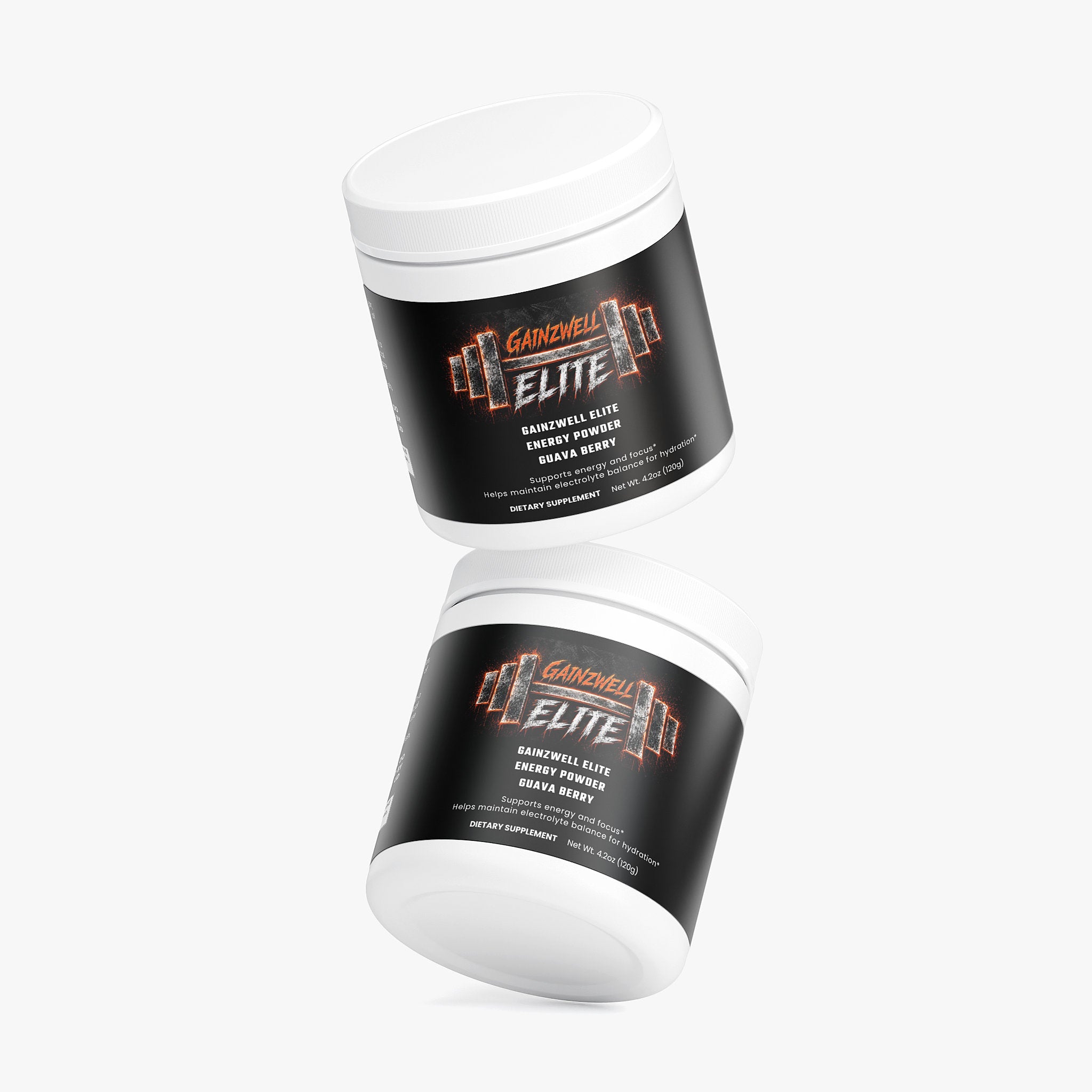 Gainzwell Elite Energy Powder (Guava Berry) Bundle