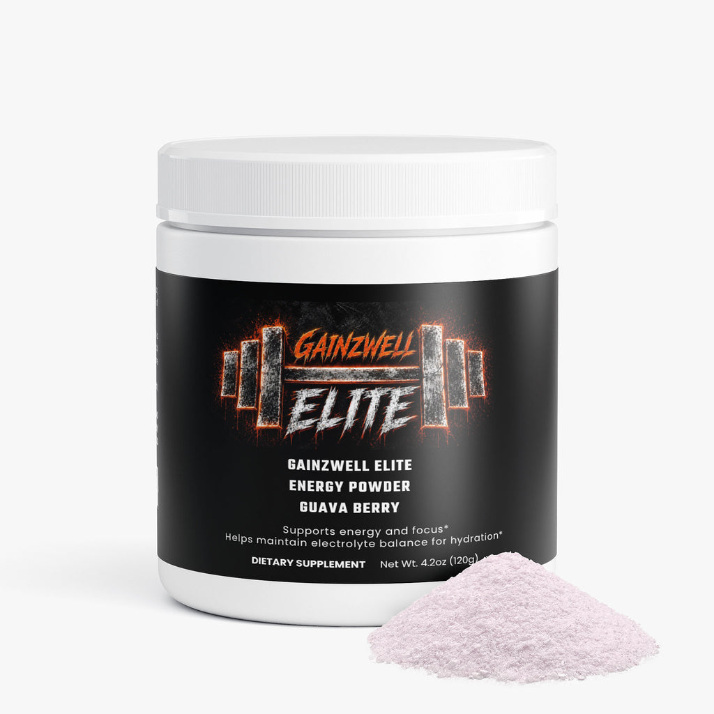 Gainzwell Elite Energy Powder (Guava Berry) Bundle